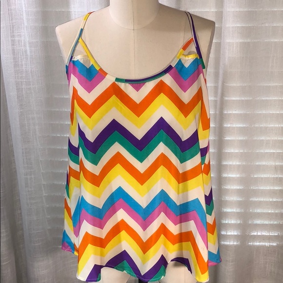Colorful Chevron TankTop - Picture 1 of 3